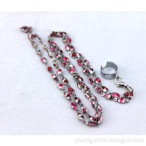 Metal eGo Necklace eGo Lanyard For Electronic Cigarette E-cigarette